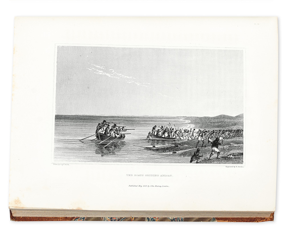 (ARCTIC.) Franklin, John. Narrative of a Second Expedition to the Shores of the Polar Sea.